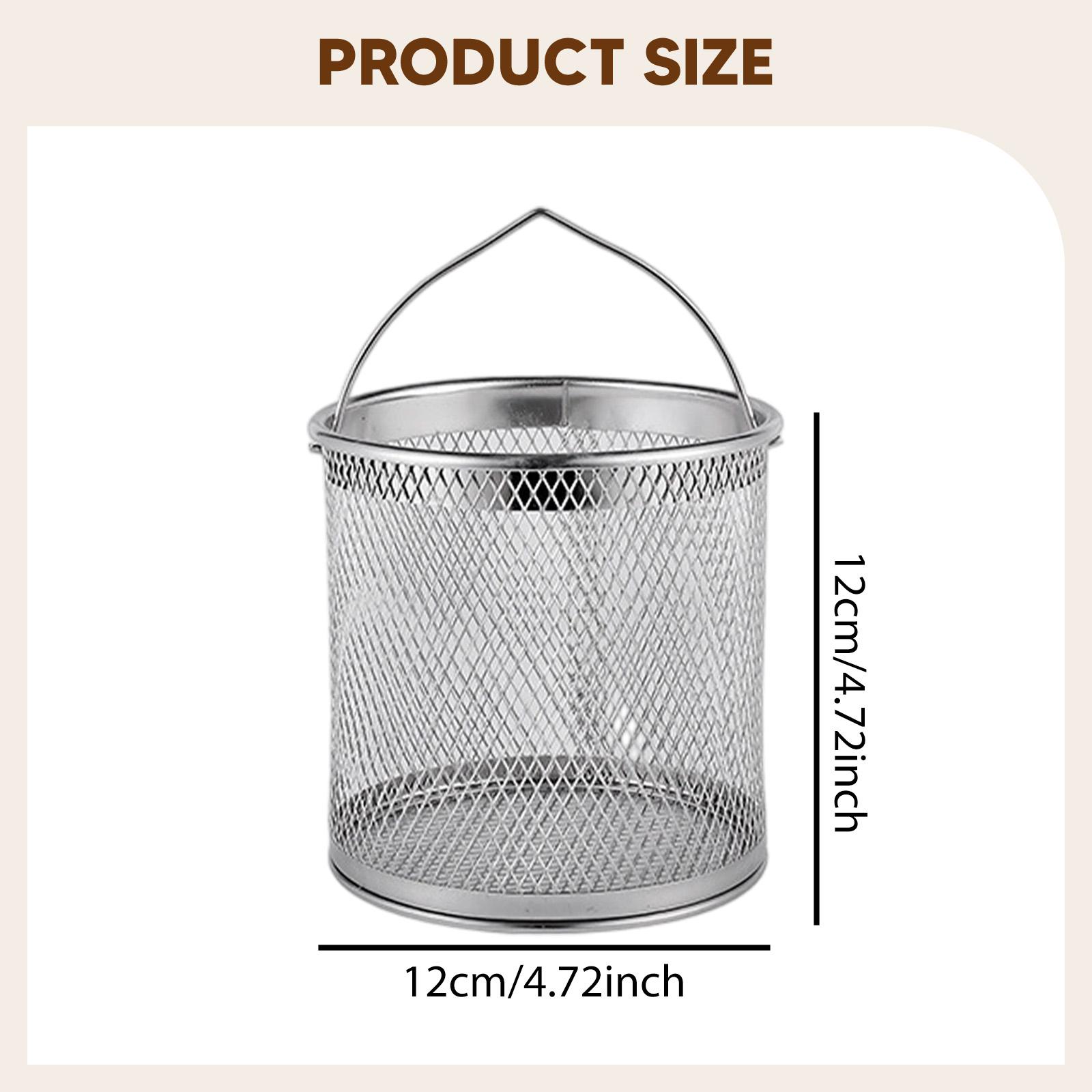 Home Cooking Oil Filter - Deep Fryer Basket Stainless Steel Frying