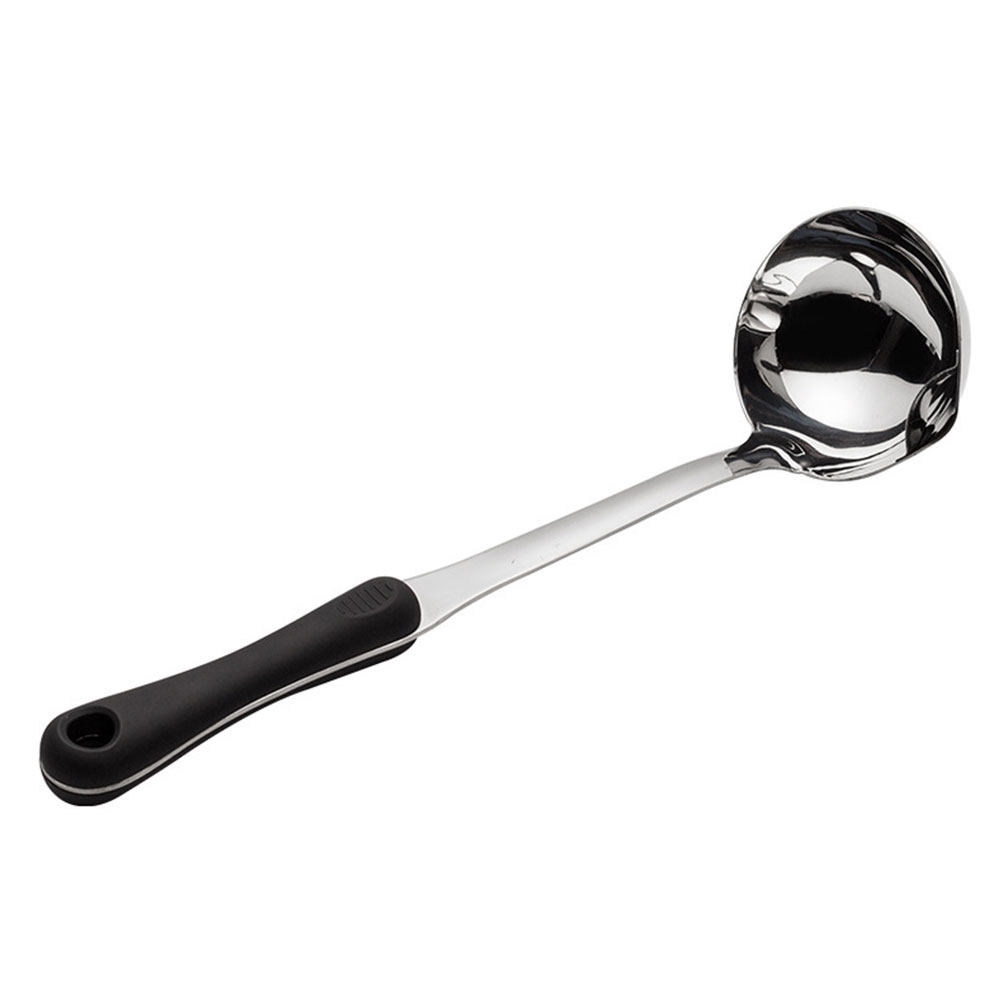 Home Cooking Oil Filter - Stainless Steel and PP Soup Ladle
