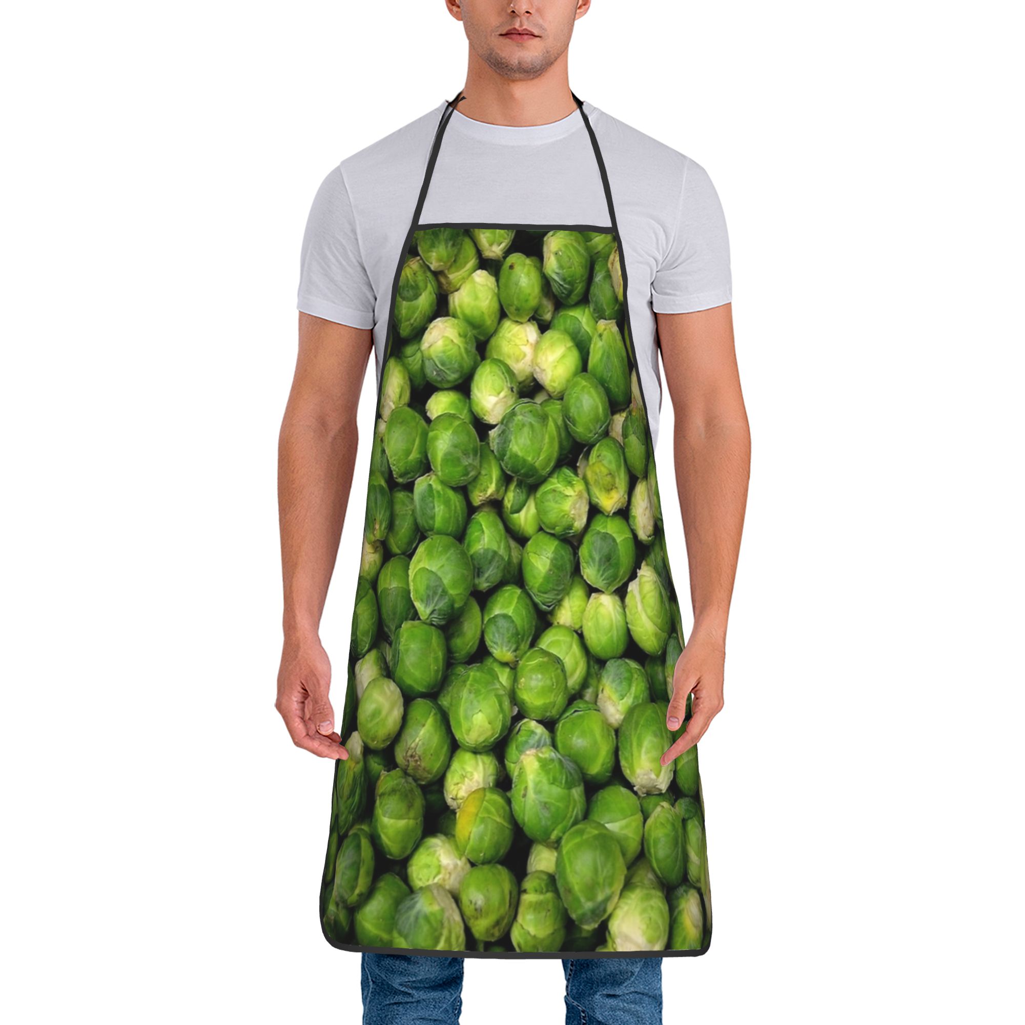 Home Of Cooking Brussels - Brussels Sprouts Apron Home Barber Kitchen