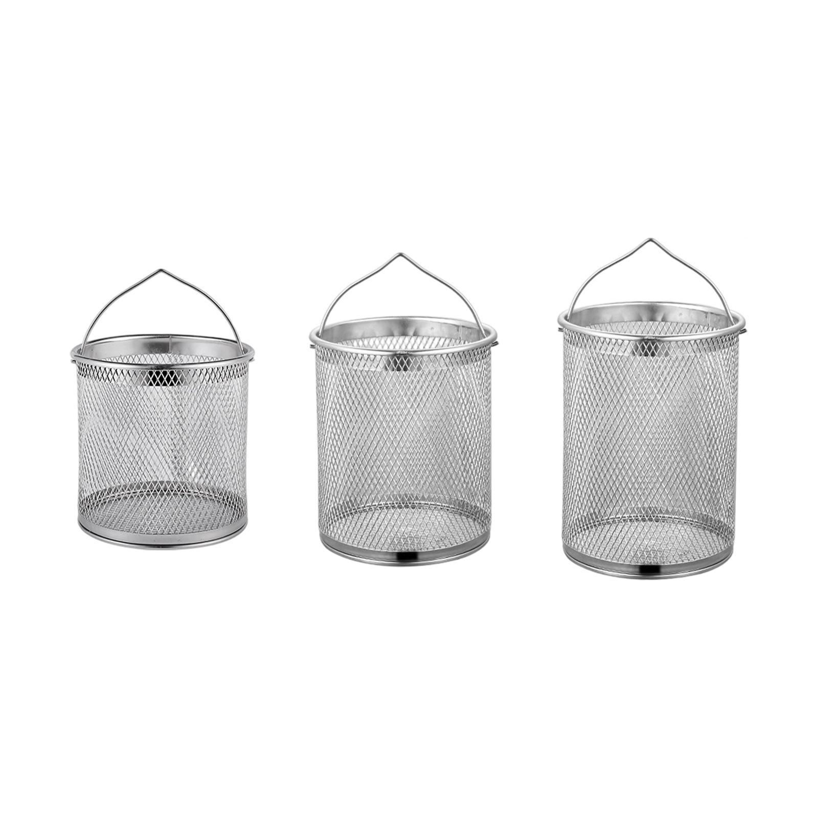 Deep Fryer Basket Stainless St - Home Cooking Oil Filter ulasan dan harga