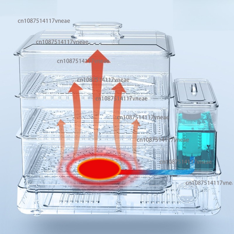 Electric Steamer with Water Ta - Home Cooking Electric ulasan dan harga