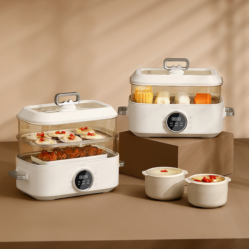 10L 3-in-1 Electric Food Steam - Home Cooking Electric ulasan dan harga